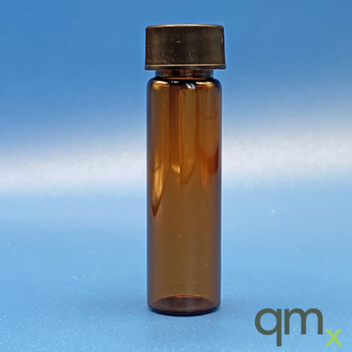 4 Liter Amber Glass Bottle with Black PTFE Lined Cap, each